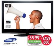 Samsung 43" Plasma TV