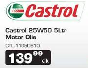 Castrol 25W50 5Ltr Motor Olie-Elk