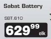 Sabat Battery (SBT.610)-Elk
