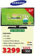 Samsung 32" HD LED TV (32EH4003)-Each