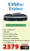DSTV HD Explora Decoder-Each