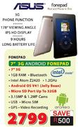 Asus Fonepad 7" 3G Android Fonepad-Each