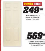 21416 Panel Deep Moulded Door-813mmx2032mm