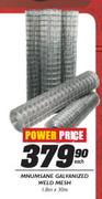 Mnumsane Galvanized Weld Mesh-1.8mx30m Each