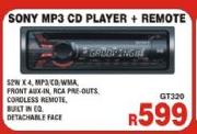 Sony MP3 CD Player + Remote