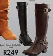 Legend Ladies Double Buckle Rider Boots