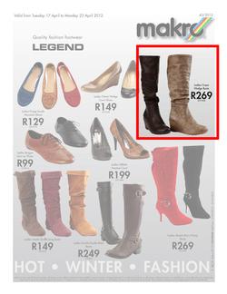 Makro : Footwear (17 Apr - 23 Apr), page 1