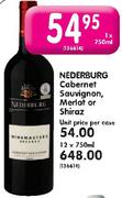 Nederburg Cabernet Sauvignon,Merlot Or Shiraz-750ml