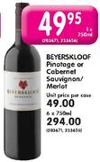Beyerskloof Pinotage Or Cabernet Sauvignon/Merlot-750ml