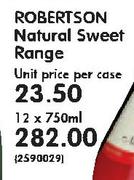 Robertson Natural Sweet Range-12x750ml