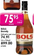 Bols Brandy-750ml