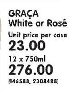 Graca White Or Rose-12x750ml