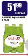 Archers Aqua Range-6x275ml