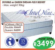 Cloud Nine Double Or Queen Dream-Flex Bedset-Each