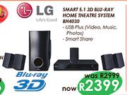 LG Smart 5.1 3D Blu-Ray Home Theatre System(BH4030)