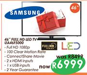 Samsung 46" Full HD LED TV(UA46F5000)