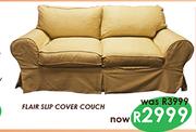 Flair Slip Cover Couch