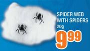 Spider Web With spiders 20g-Each