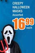 Creepy Halloween Masks-Each