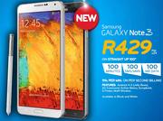 Samsung Galaxy Note 3-On Straight Up 100