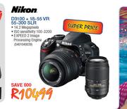 Nikon D3100 + 18-55 VR 55-300 SLR-Each