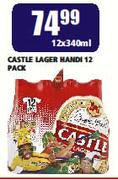 Castle Lager Handi-12x340ml