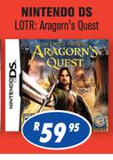 Nintendo DS LOTR Aragorn's Quest
