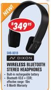 Dixon Wireless Bluetooth Stereo Headphones(SHB-901B)