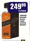 Johnnie Walker Black Label Scotch Whisky-1x750ml