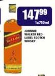 Johnnie Walker Red Label Scotch Whisky-1x750ml