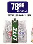 Castle Lite Nandi 12 Pack-12x340ml