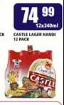 Castle Lager Nandi 12 Pack-12x340ml