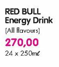 Red Bull Energy Drink(Alll Flavours)- 24 x 250ml 