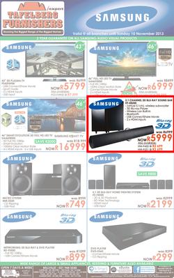 Tafelberg Furnishers : Samsung (Valid until 10 Nov 2013), page 1