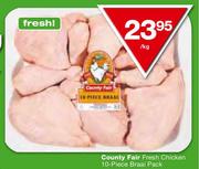 County Fair Fresh Chicken Braai Pack-10 Piece