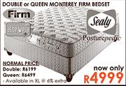 Double Or Queen Monterey Firm Bedset