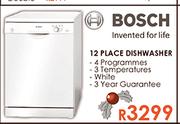 Bosch 12 Place Dishwasher