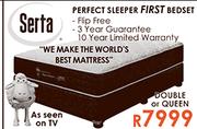 Serta Perfect Sleeper First Double Or Queen Bedset