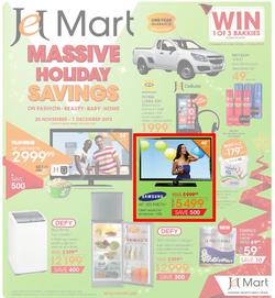 Jet Mart : Massive Holiday Savings (20 Nov - 1 Dec 2013), page 1