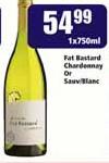 Fat Bastard Chardonnay or Sauv/Blanc-750ml