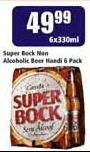 Super Bock Non Alcoholic Beer Handi-6x330ml