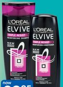 L'Oreal Elvive Shampoo 250Ml Or Conditioner-200Ml Each