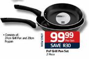 PnP Grill Pan Set-2 Piece