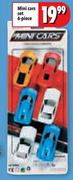 Mini Cars Set-6-Piece