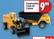 Contruction Truck Set-2-Piece