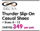 Brunx Thunder Slip On Casual Shoes-Per Pair