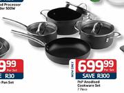 PnP Anodised Cookware Set-7 Piece Per Set