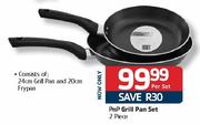 PnP Grill Pan Set-2 Piece Per Set