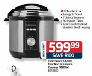 Electrolux Electric Pressure Cooker-1000W-6.5Ltr(EEP2550)