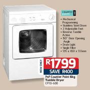 PnP Counter point Tumble Dryer-6kg(CPTD-600)